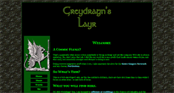 Desktop Screenshot of greydragn.net