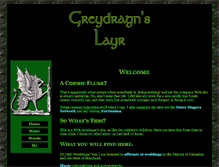 Tablet Screenshot of greydragn.net